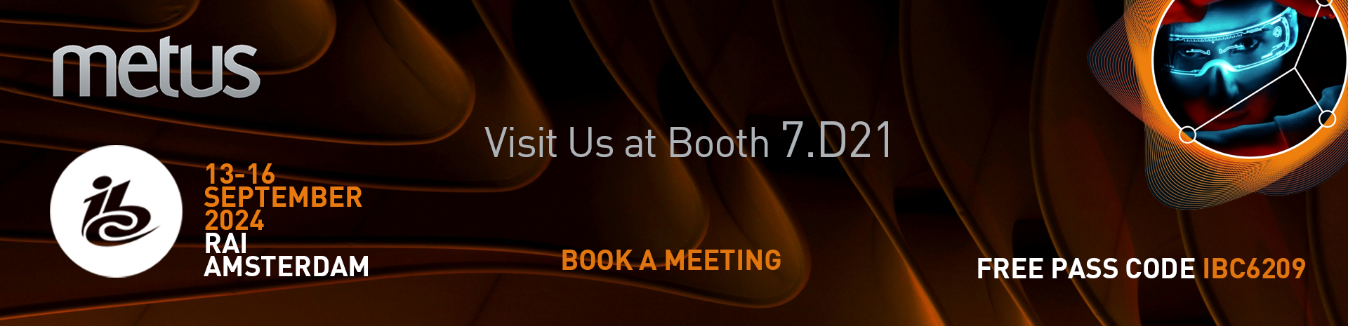 Meet us at IBC 2024